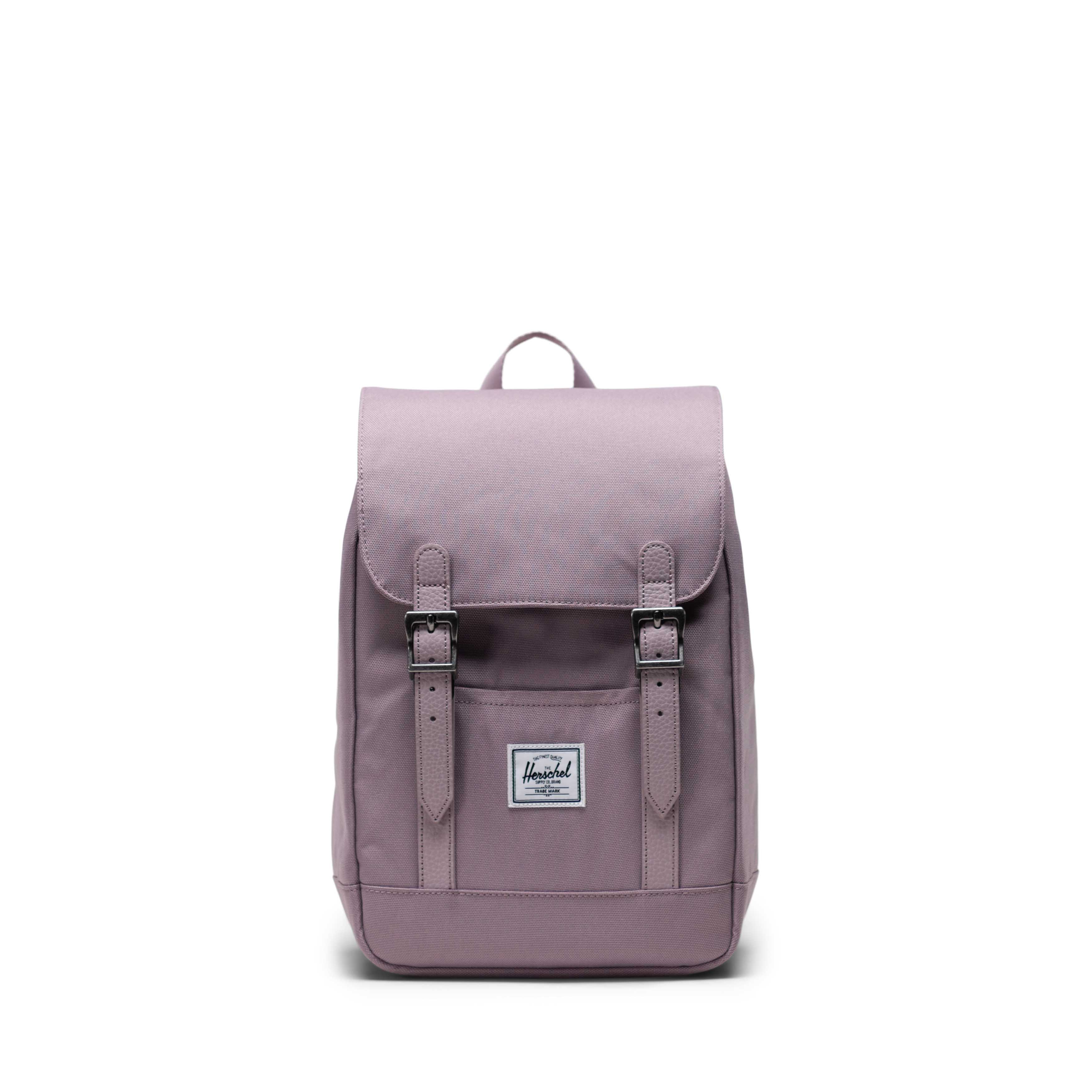 Kumlu Gri Herschel Retreat Mini Su İtici Kumaş Sırt Çantası, 10 L